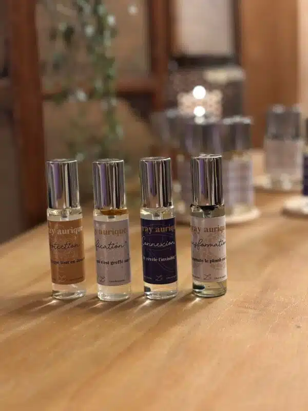 Spray aurique connexion, transformation, protection et purification